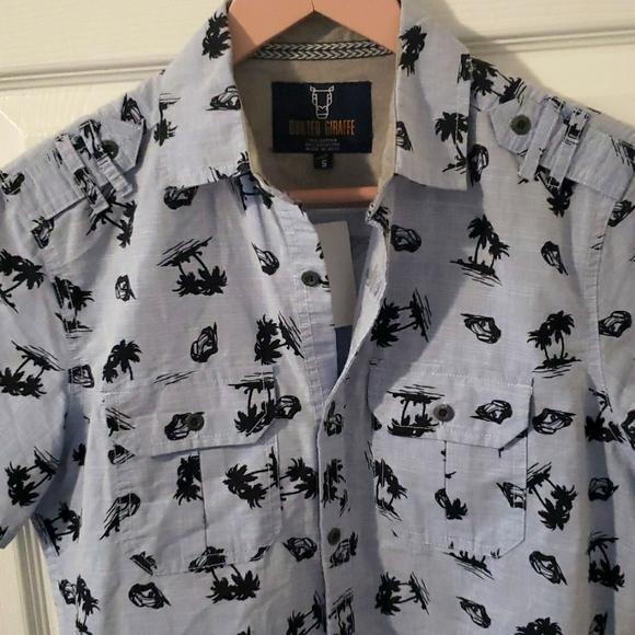 Mens NWT blue button down size small - Picture 4 of 5